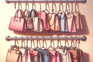 Perchas para bolsos: ¡Mantén tu colección ordenada y accesible! Perchas para bolsos: ¡Mantén tu colección ordenada y accesible!