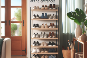Percheros para zapatos: ¡Adiós al desorden en la entrada!